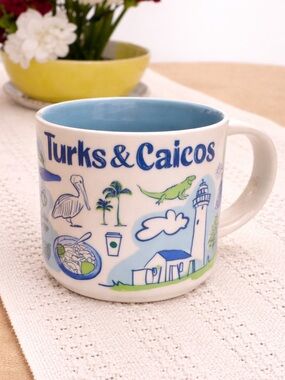 Starbucks Turks & Caicos Been There Series Mug 2023 14oz Coffee Cup Collectible